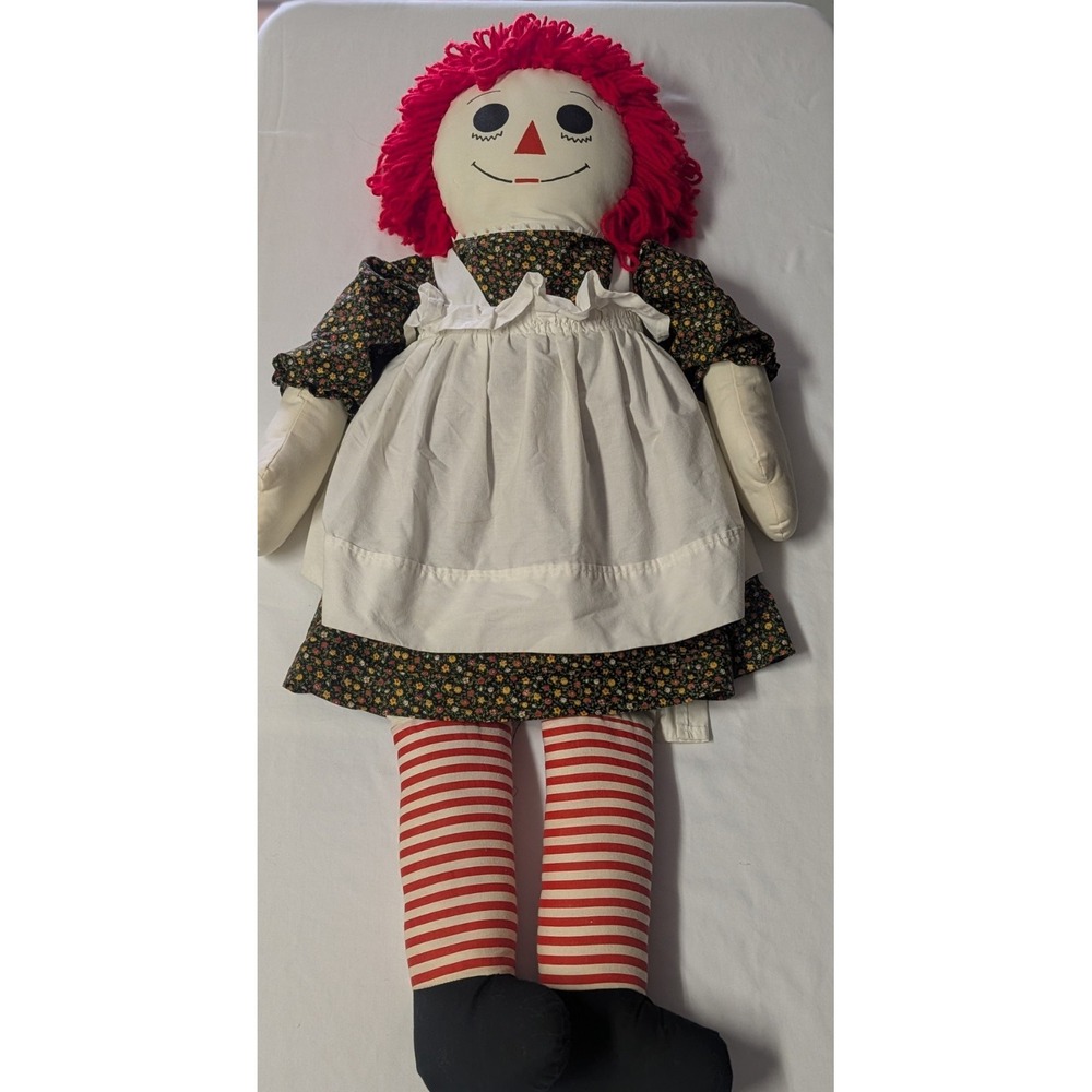 Vintage Raggedy Ann Doll LARGE 3 FT - Amazing Condition See Pictures